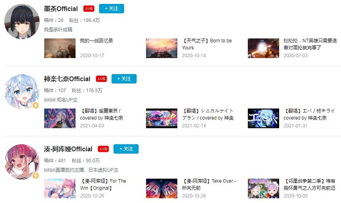 名字后面带official 某某official是什么梗