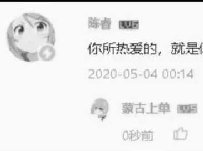 你所热爱的就是你的生活什么梗